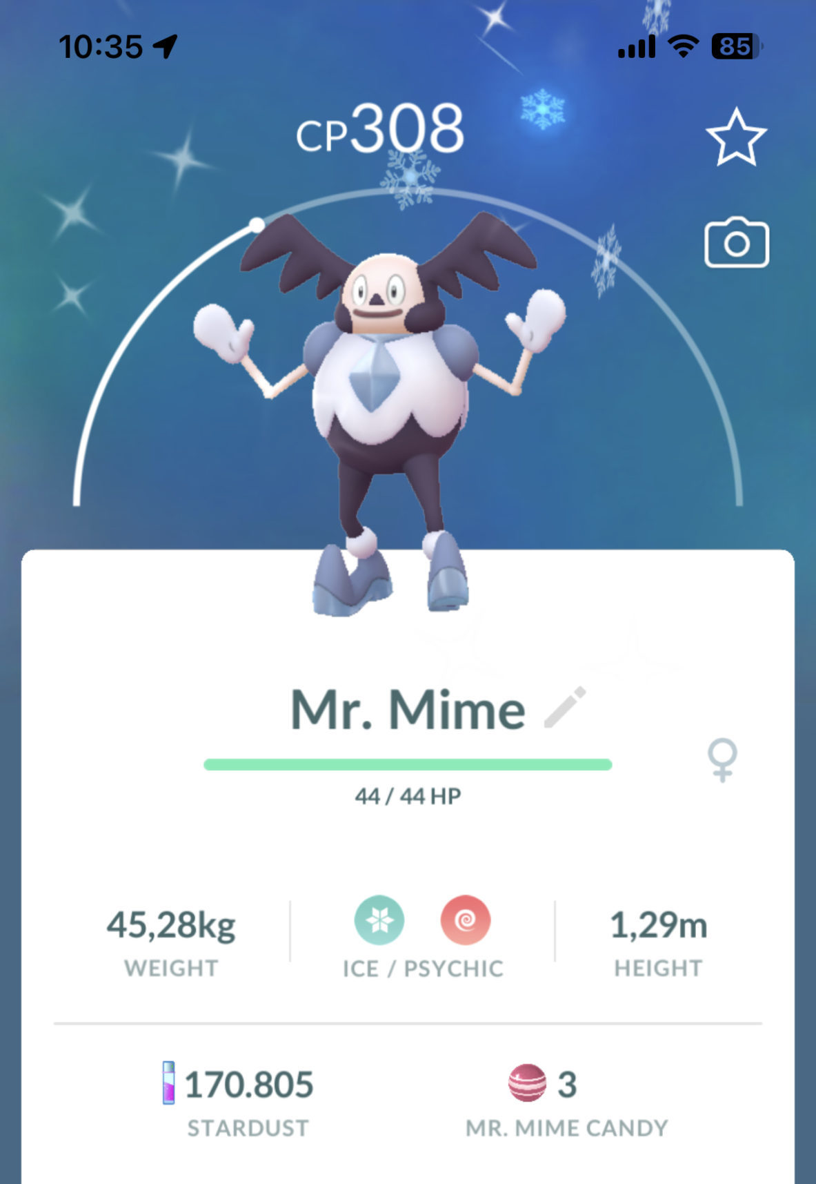 Pokémon Go - Shiny Unown H – TRADE Registered - 20k stardust